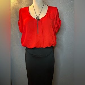 A’gaci Red Blouse